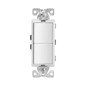 7728WB0X - Switch Deco Comb SP/SP 15A 120/277V WH