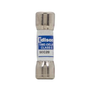 SEC20 - 20A 600V Class G Glass Time Delay Fuse