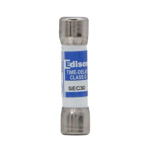 SEC30 - 30A 600V Class G Glass Time Delay Fuse