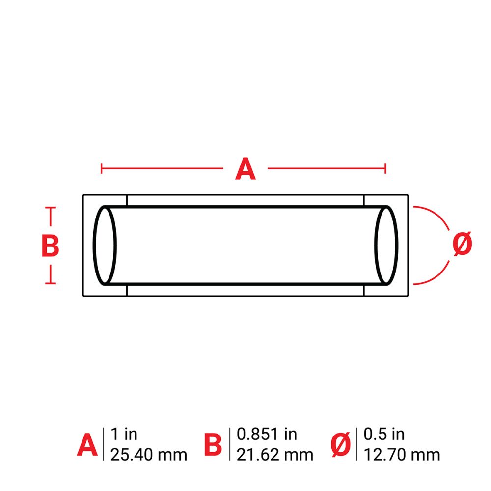 PSPT5001WT - Heat Shrink Sleeve, 0.125" Diameter X 1.75" WH - Image 7