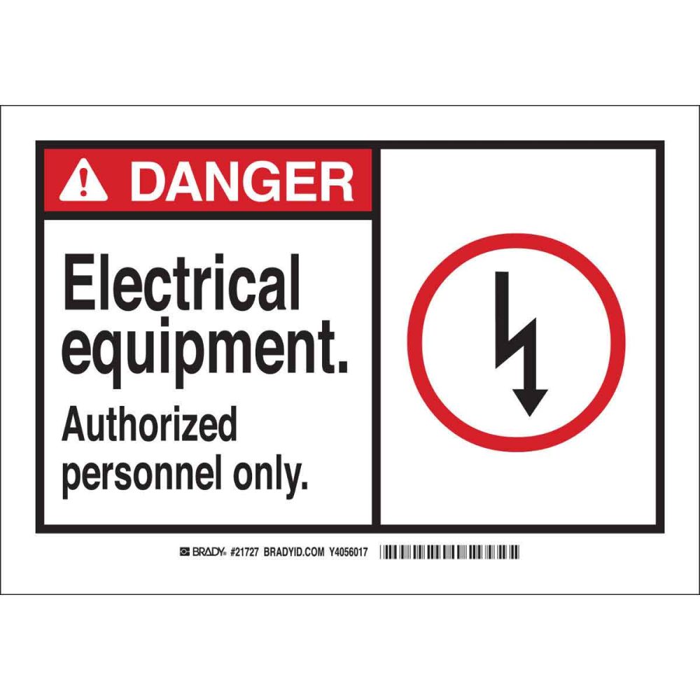 83900 - Danger Authorized Personnel Only Sign - Image 4
