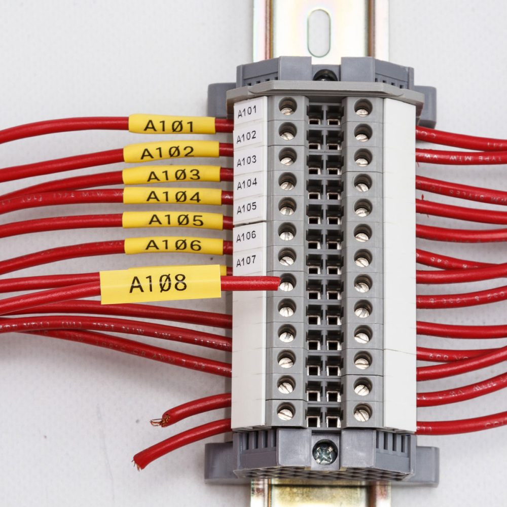 B333752342 - Heat Shrink Wire/Cable Labels, 0.375" D X 2" WH - Image 9