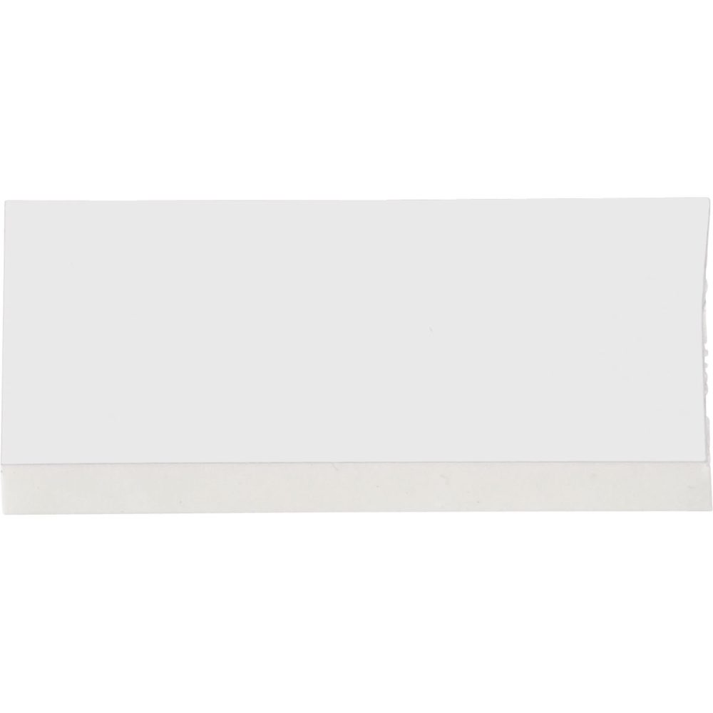 M21500595WT - All Weather Vinyl Label Tape W/Ribbon, 0.5" BK/WH - Image 4