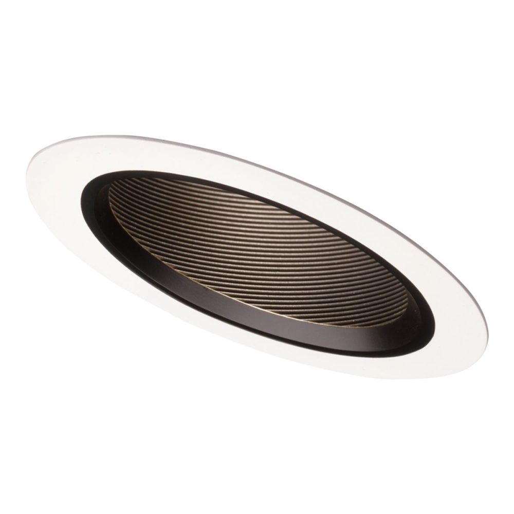 498P - 6" Slope Black Trim/Black Baffle