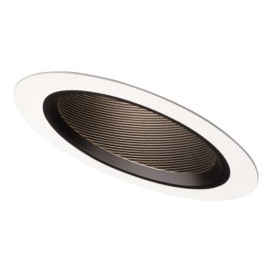 498P - 6" Slope Black Trim/Black Baffle