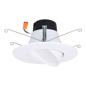 LA56069301EWH - 5/6" 8W Led Gimbal 30K 600LM