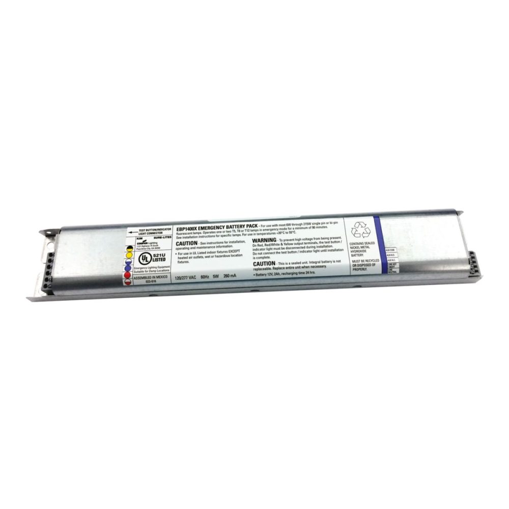 EBP500 - Low Pro Batt Back Up-MV-Sealed For Emergency Balla