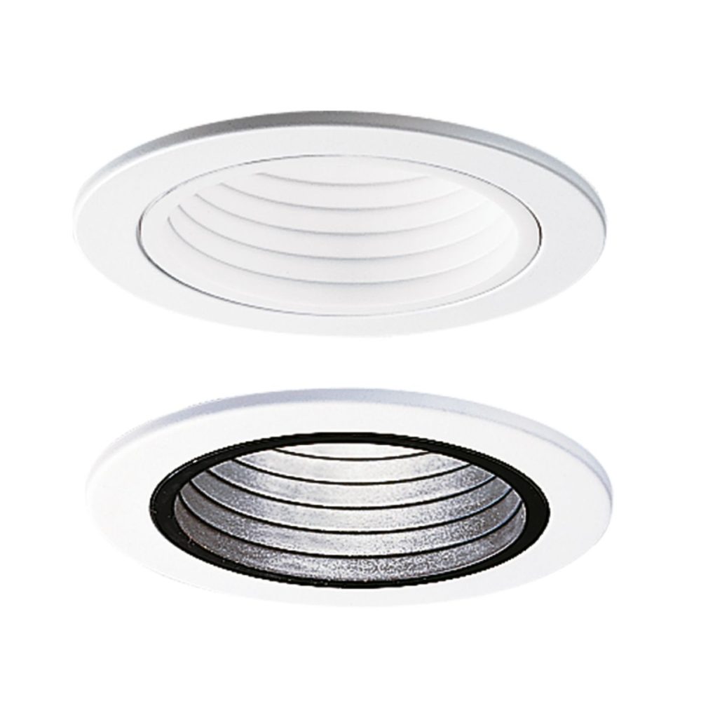 4001BB - 4" Black STP Baffle White Ring - Image 2