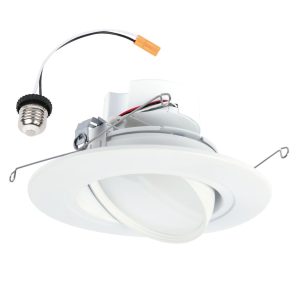 RA56LS9FSD2W1EWH - 5-6" Led Gimbal 27K/3K/35K/4K/5K 600/1000LM Select