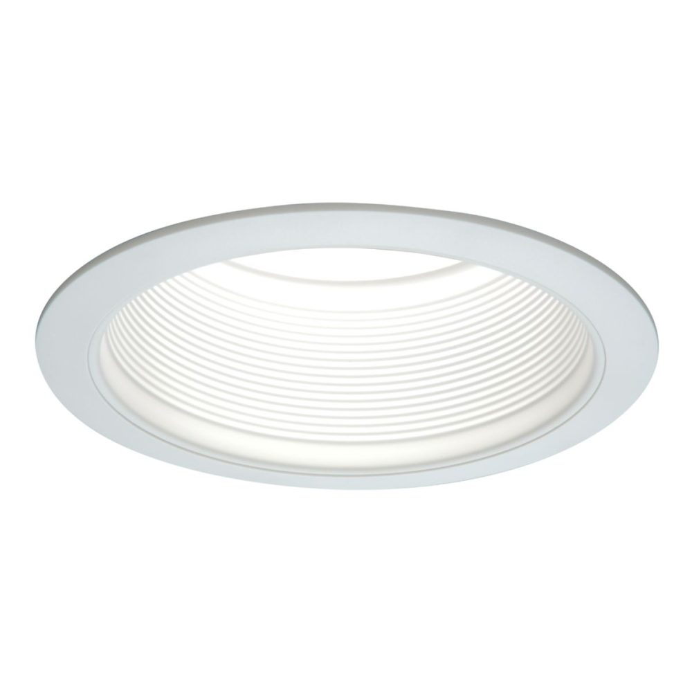 6100WB - 6" Trim White Metal Baffle - Image 2