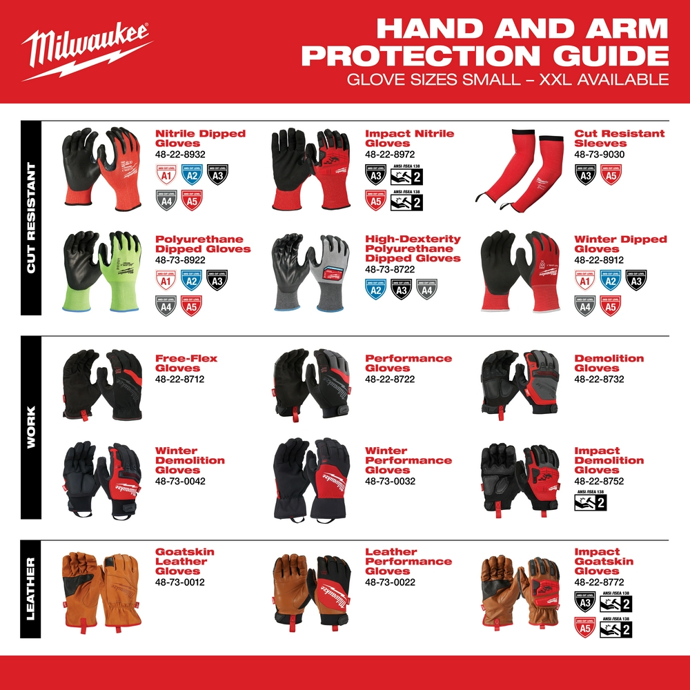 48738922 - Cut 2 High Vis Gloves - Large - Image 6