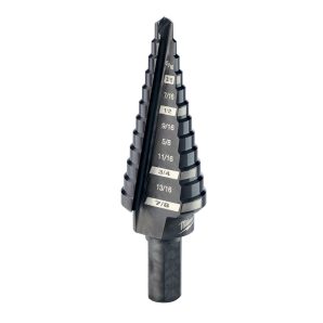 48899204 - #4 Step Drill Bit, 3/16" - 7/8" By 1/16"