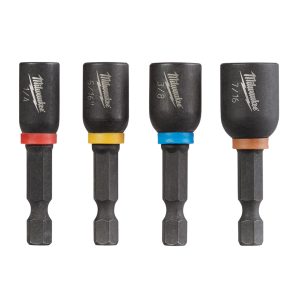 49664562 - Shockwave 1-7/8" Magnetic Nut Driver Set 4PC