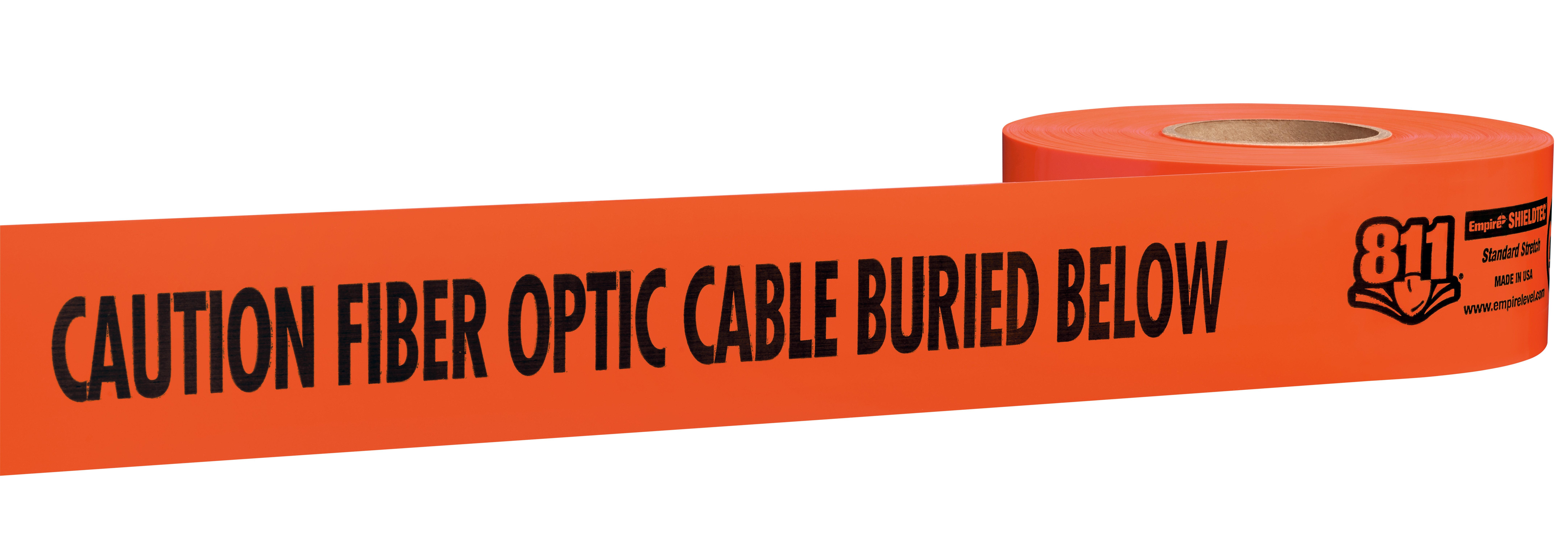 22435 - 3" X 1000' Orange Caution Fiber Optic Below Tape - Image 5