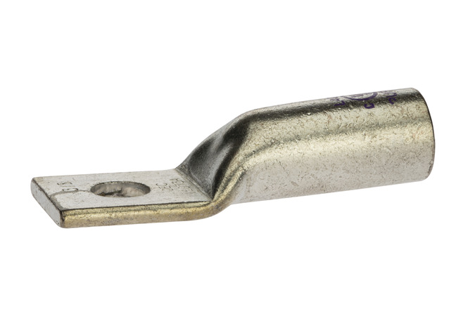L4038 - 4/0 1-Hole Long Barrel Compression Lug 3/8" Bolt - Image 3