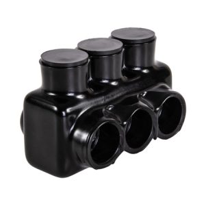 IPL103 - 1/0-#14 3 Pole Polaris Connector Block