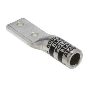 AL30N - 3/0 Al/Cu 2 Hole Compression Lug