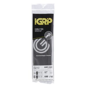 GRP11400 - 11" 40LB BLK CBL Tie