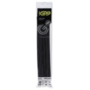 GRP241750 - 24" 175LB BLK CBL Tie