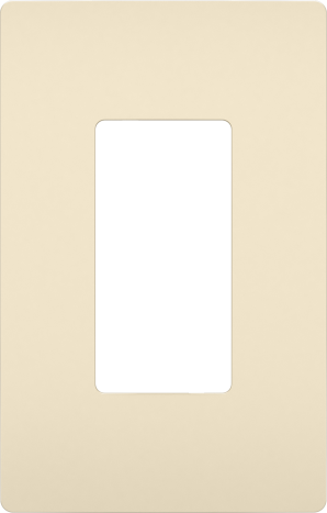 RWP26LA - 1G Radiant Screwless Wallplate La