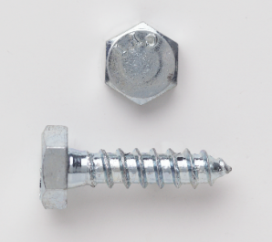 14X2HLBZJ - 1/4 X 2 Hex Lag Bolt Zinc