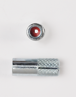6325J - 1/4-20 Internal Plug Smart Drop In Anchor Zinc