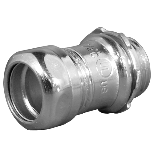 7075S - 3/4" Emt Steel Comp Connector - Image 2