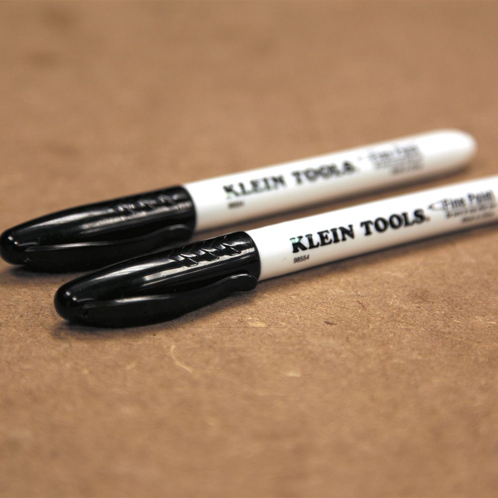 98554 - Fine Point Permanent Markers, 2PK - Image 4