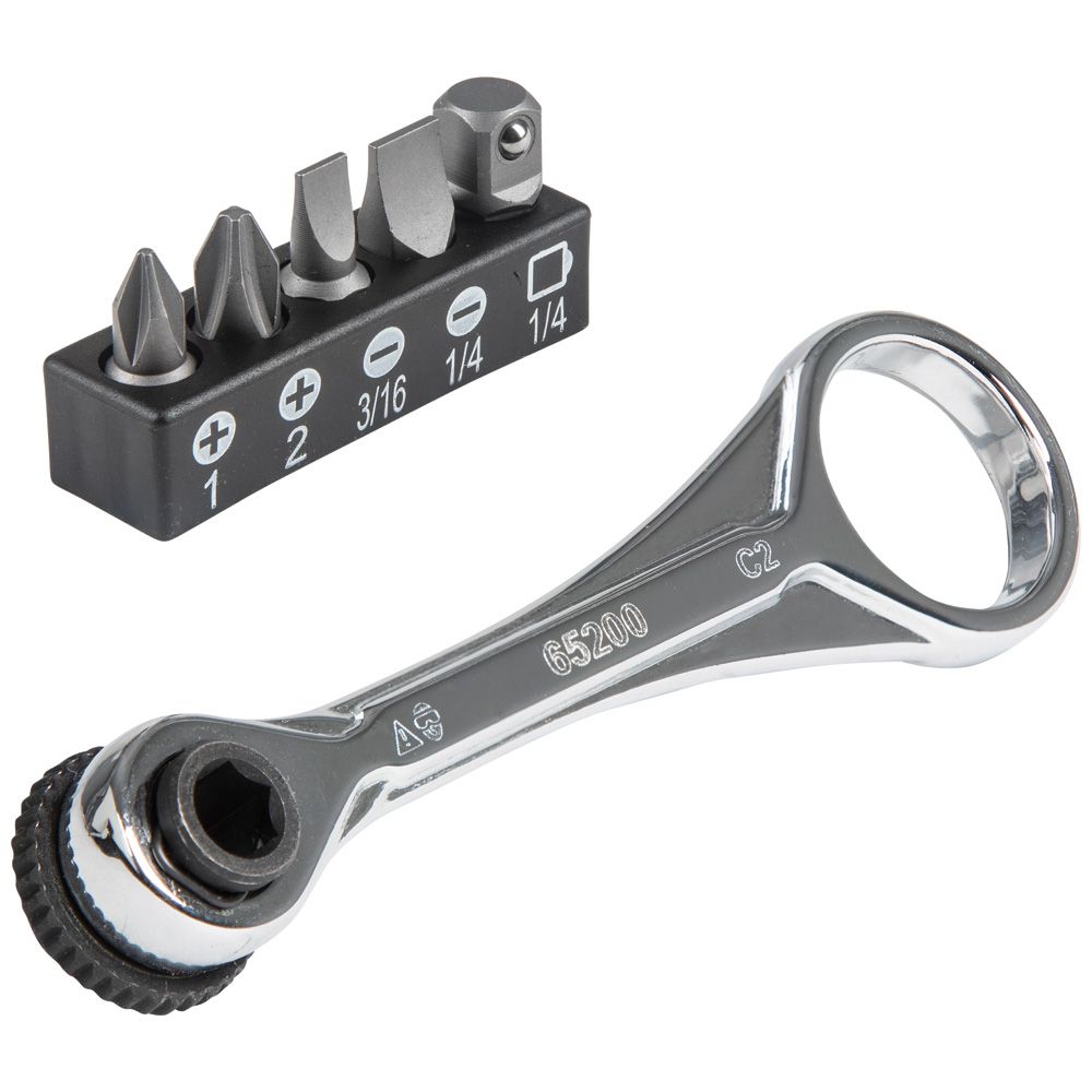 65200 - Slim-Profile Mini Ratchet Set, 5PC - Image 3