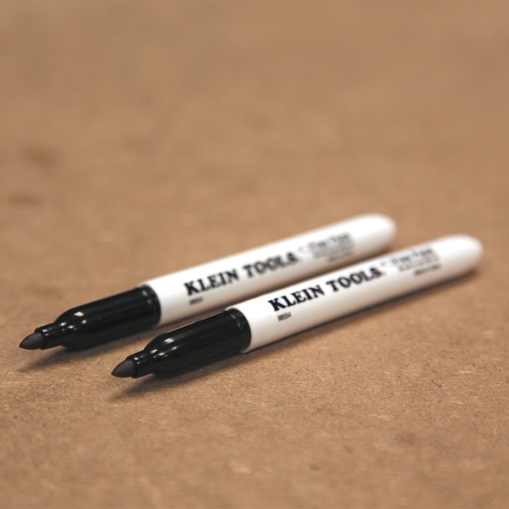 98554 - Fine Point Permanent Markers, 2PK - Image 5