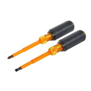33532INS - Screwdriver Set, 1000V Insulated Slot/Phil, 2PC