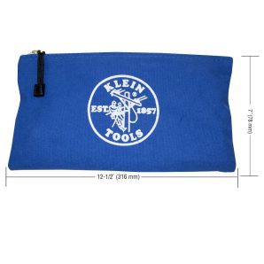 5140 - Canvas Tool Pouches Olive/Orange/Blue/Yellow, 4PK