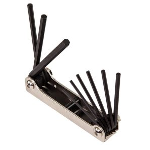 70591 - Folding Hex Key Set, 9-Key, Sae Sizes