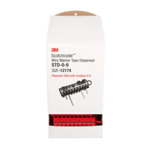 STD09 - Wire Marker Tape Dispenser W/Tape STD-0-9