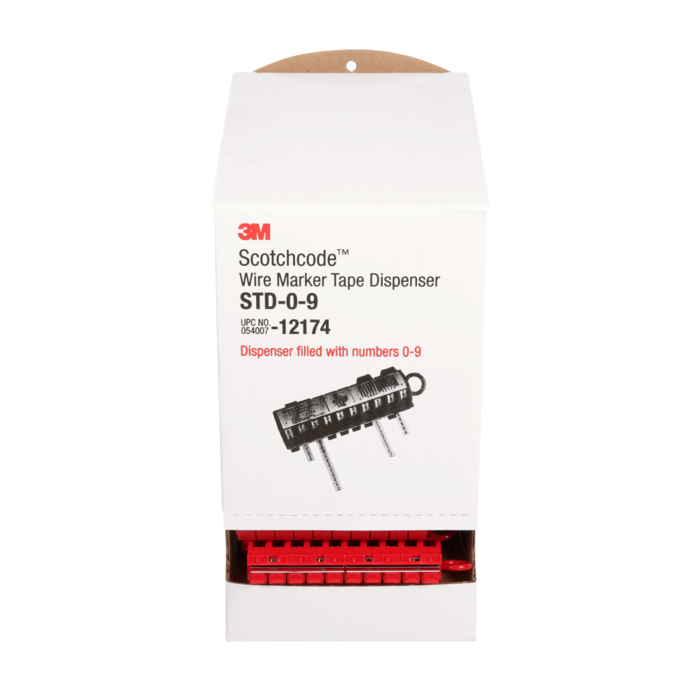 STD09 - Wire Marker Tape Dispenser W/Tape STD-0-9