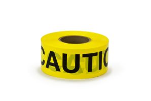 300 - Barricade Tape 300, 3" X 1000', Yellow, 8/Case