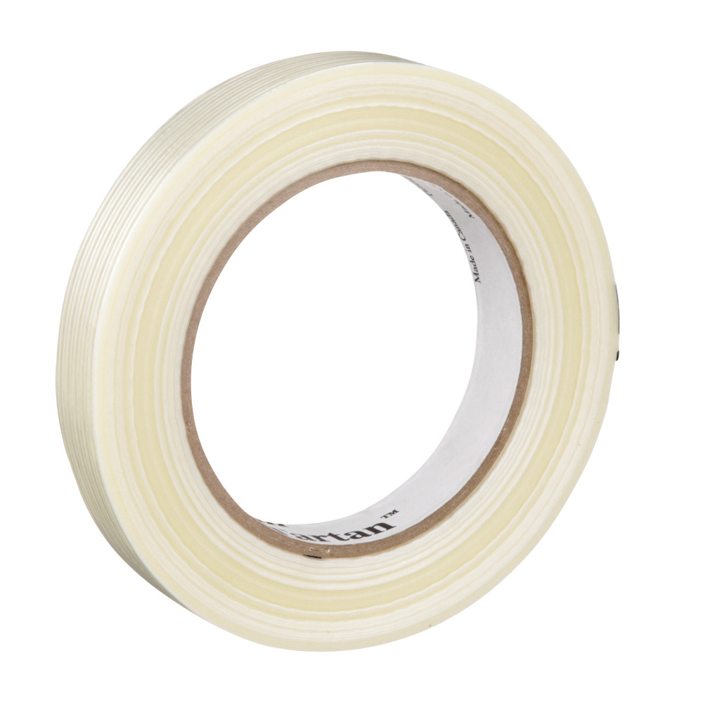 893418MMX55M - Tartan Filament Tape, Clear, 18MM X 55M - Image 4