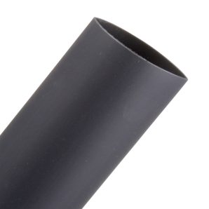 FP301148BLACK - Thin-Wall Heat Shrink Tubing, BK, 5PC, 48"