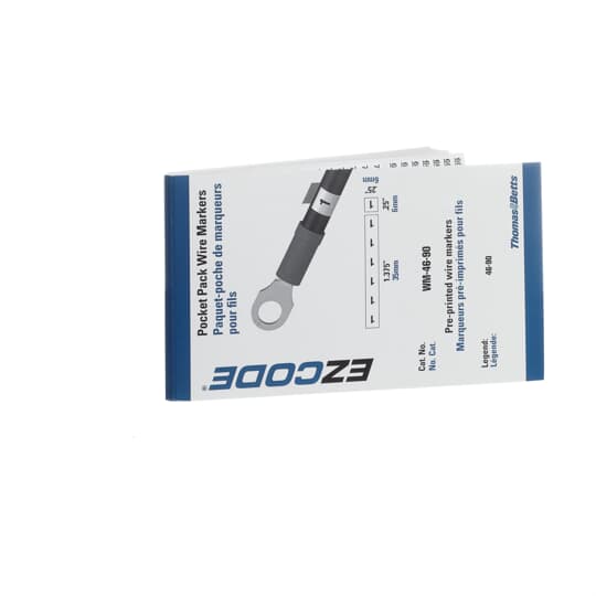 WM09 - 0-9 Wire Marker Book - Image 5
