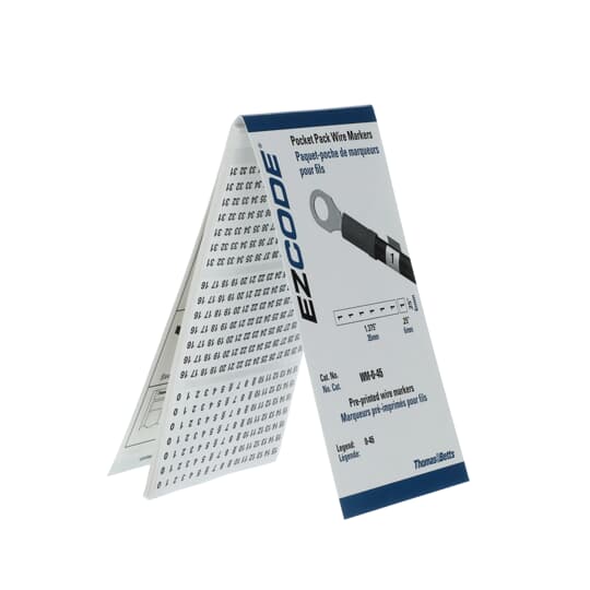 WM045 - 1-45 Wire Marker Book - Image 5