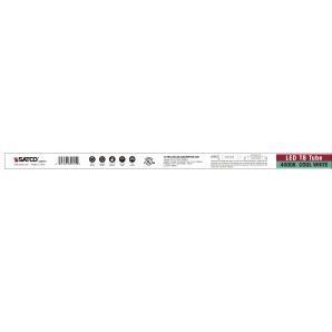 S39915 - 14W Led T8 48' 40K Singl/DBL Ended 1800LM Glass