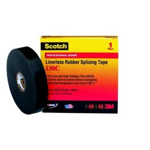 23 - Scotch Rubber Splicing Tape, 3/4" X 30', BK