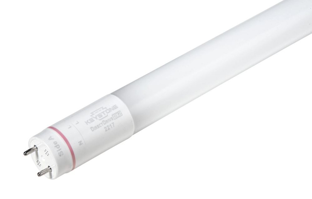 L15T848GC850DX2G - 15W Led T8 48" 50K DBL/SNGL Ended Coated Glass G2