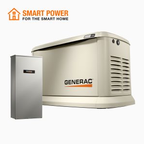 7210 - 24KW Air Cooled Gen Set W/200A Transfer Switch