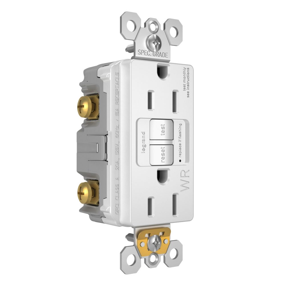 1597TRWRW - Radiant Self Test TR WR Gfci 15A 125V WH - Image 4