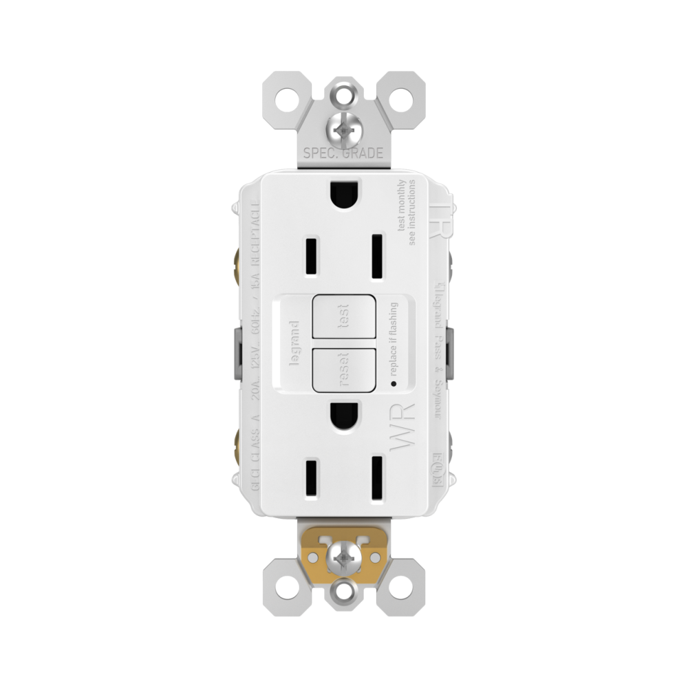 1597TRWRW - Radiant Self Test TR WR Gfci 15A 125V WH - Image 3
