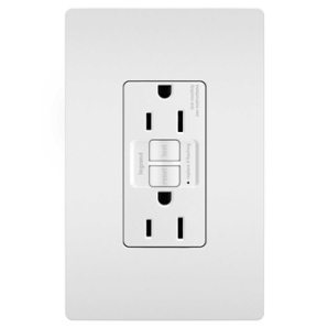1597TRWRW - Radiant Self Test TR WR Gfci 15A 125V WH