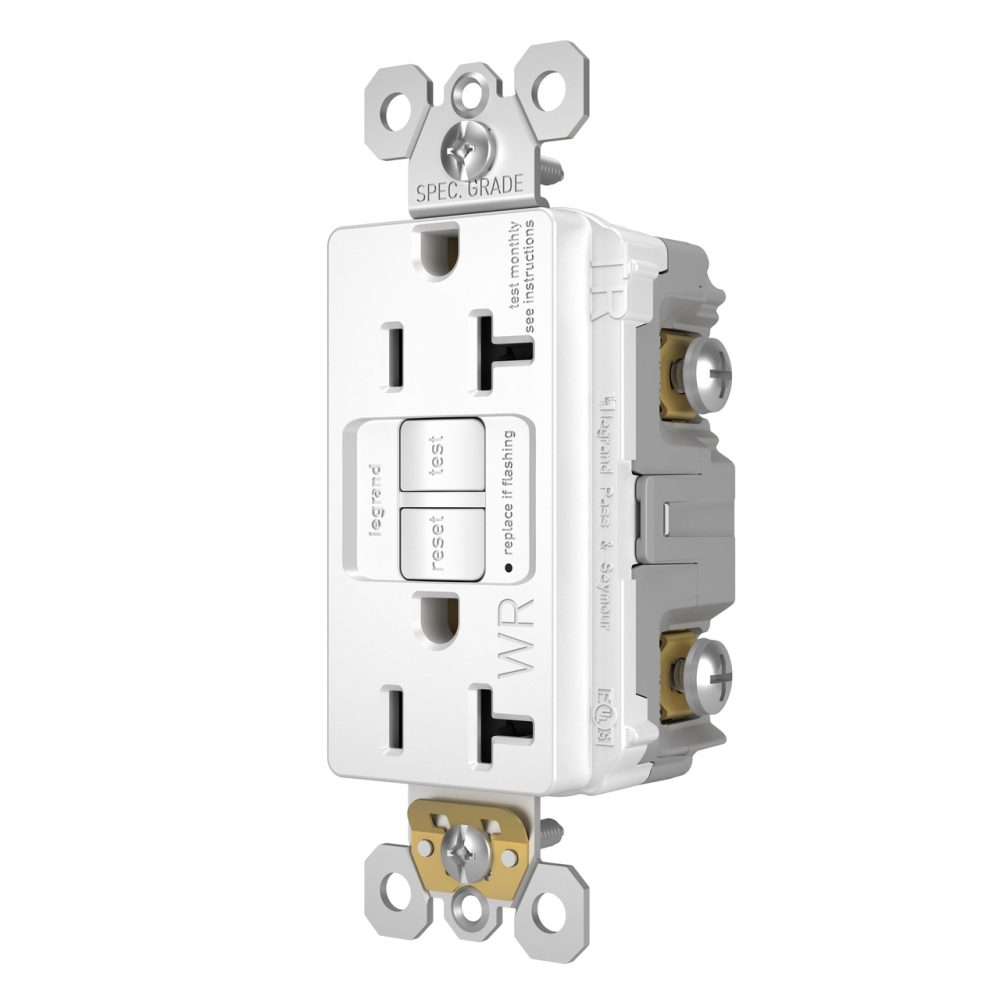 2097TRWRW - Radiant Self Test TR WR GFI 20A 125V WH - Image 3