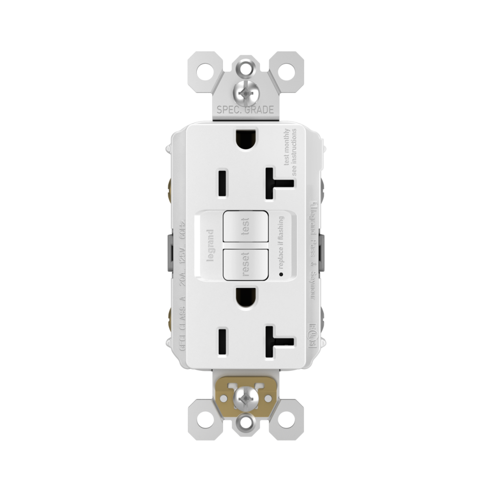 2097W - Radiant Self Test Gfci 20A 125V WH - Image 2