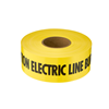 22202 - 3" X 1000' Yellow Caution Electric Line Below Tape